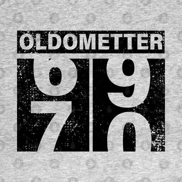 70th Birthday Oldometter Birthday Gift Idea by Salt88